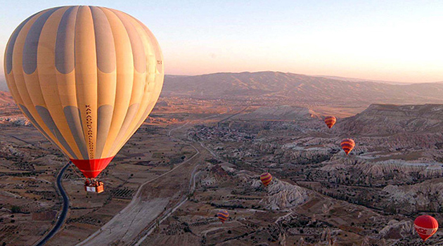 Турция лидирует в мире по числу полетов на воздушных шарах